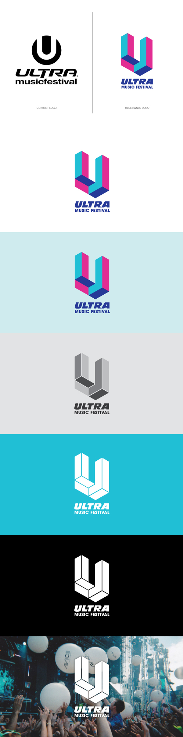 Ultra Music Festival Rebrand